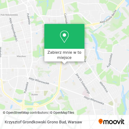 Mapa Krzysztof Grondkowski Grono Bud