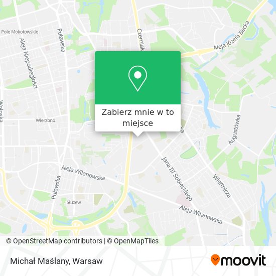 Mapa Michał Maślany