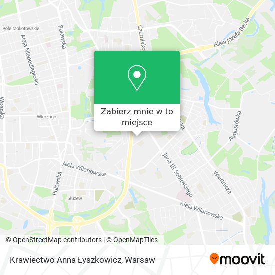 Mapa Krawiectwo Anna Łyszkowicz