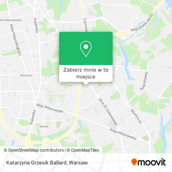 Mapa Katarzyna Grzesik Ballard