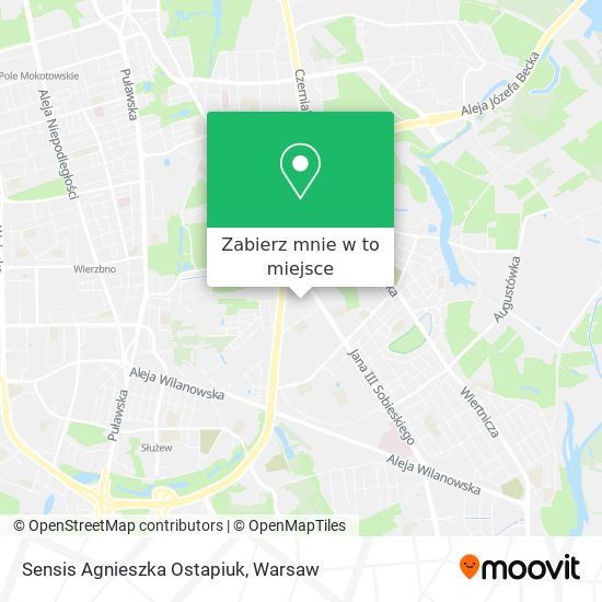 Mapa Sensis Agnieszka Ostapiuk