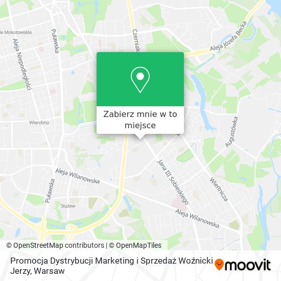 Mapa Promocja Dystrybucji Marketing i Sprzedaż Woźnicki Jerzy