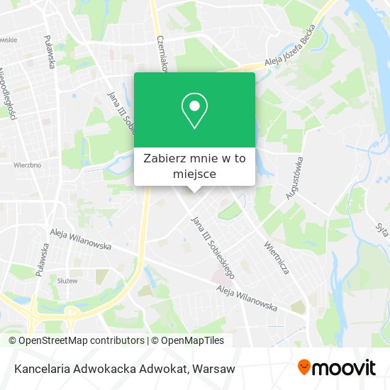 Mapa Kancelaria Adwokacka Adwokat