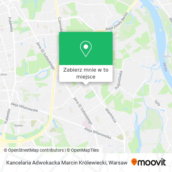 Mapa Kancelaria Adwokacka Marcin Królewiecki