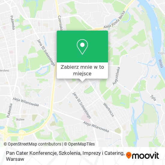 Mapa Pan Cater Konferencje, Szkolenia, Imprezy i Catering