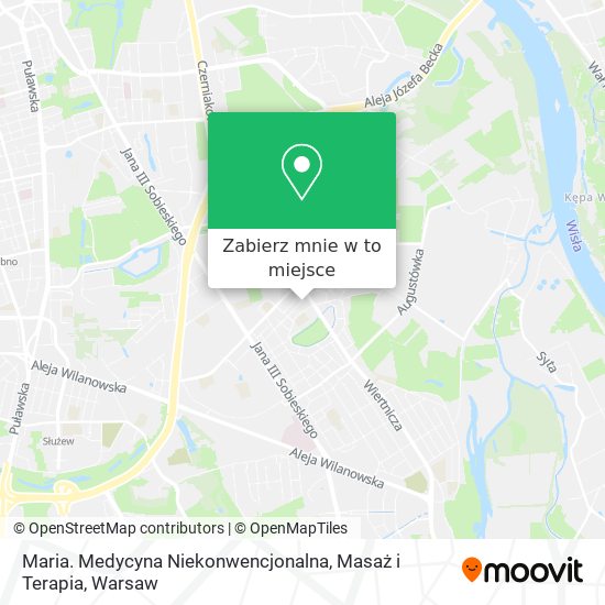 Mapa Maria. Medycyna Niekonwencjonalna, Masaż i Terapia