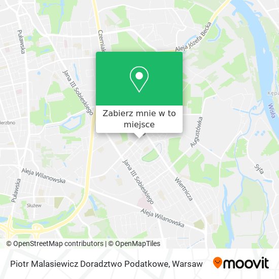 Mapa Piotr Malasiewicz Doradztwo Podatkowe