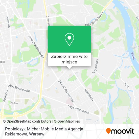 Mapa Popielczyk Michał Mobile Media Agencja Reklamowa