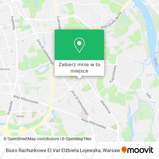 Mapa Biuro Rachunkowe El Vat Elżbieta Łojewska