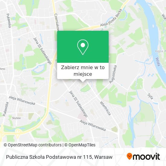 Mapa Publiczna Szkoła Podstawowa nr 115