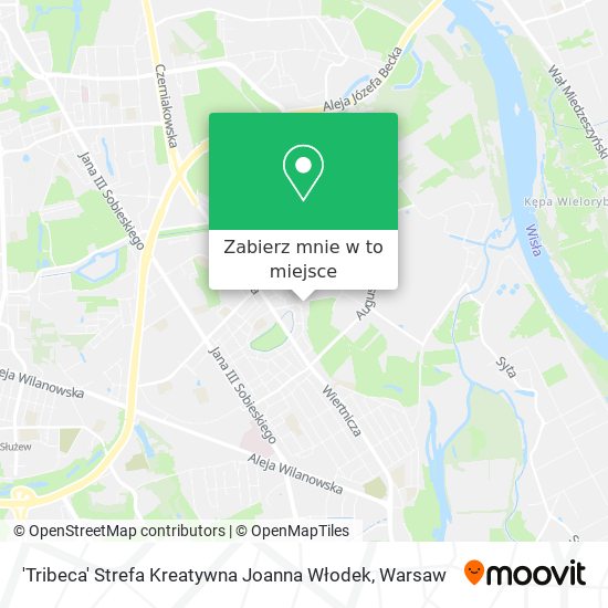 Mapa 'Tribeca' Strefa Kreatywna Joanna Włodek