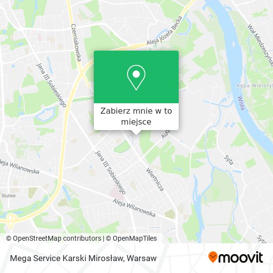 Mapa Mega Service Karski Mirosław