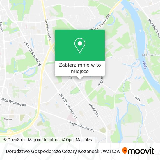 Mapa Doradztwo Gospodarcze Cezary Kozanecki