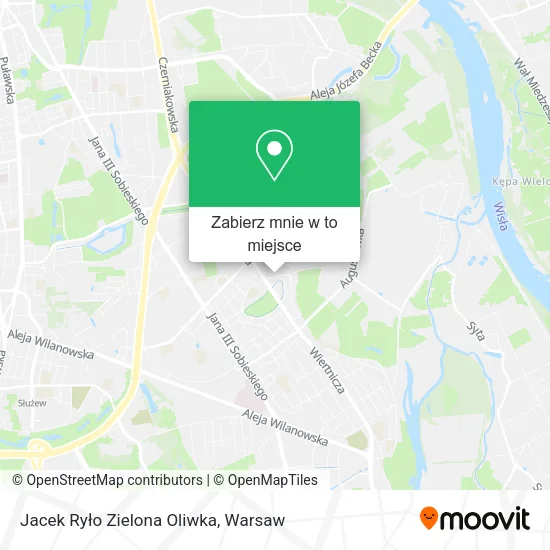 Mapa Jacek Ryło Zielona Oliwka