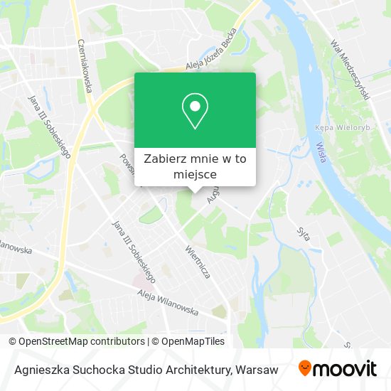 Mapa Agnieszka Suchocka Studio Architektury