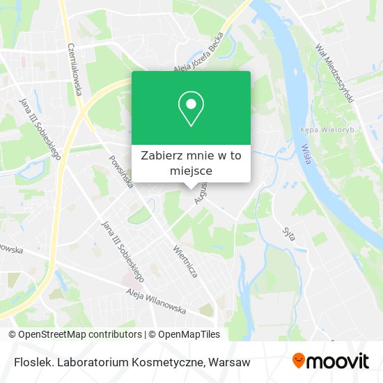 Mapa Floslek. Laboratorium Kosmetyczne