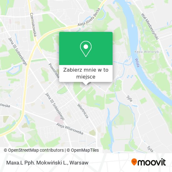 Mapa Maxa.L Pph. Mokwiński L.