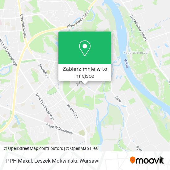 Mapa PPH Maxal. Leszek Mokwiński