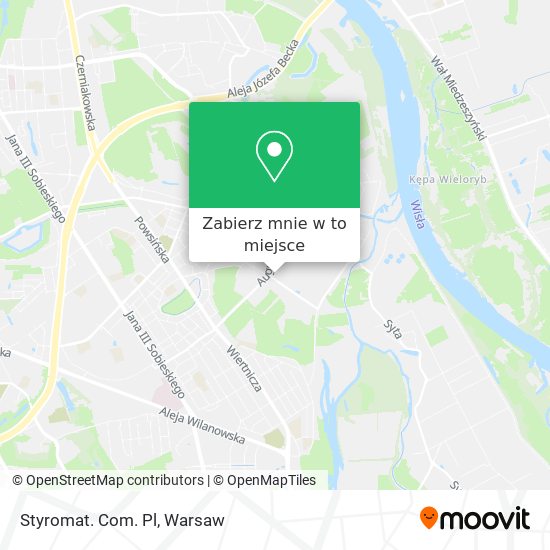 Mapa Styromat. Com. Pl