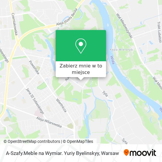 Mapa A-Szafy.Meble na Wymiar. Yuriy Byelinskyy