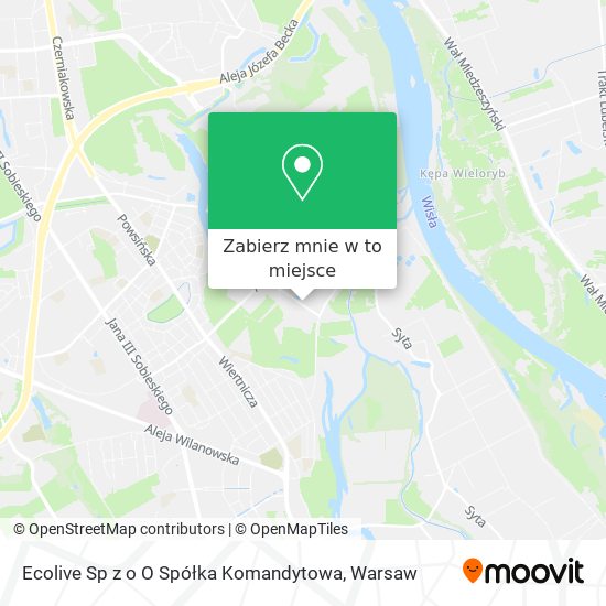 Mapa Ecolive Sp z o O Spółka Komandytowa