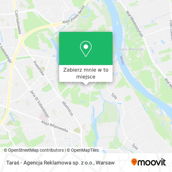 Mapa Taraś - Agencja Reklamowa sp. z o.o.