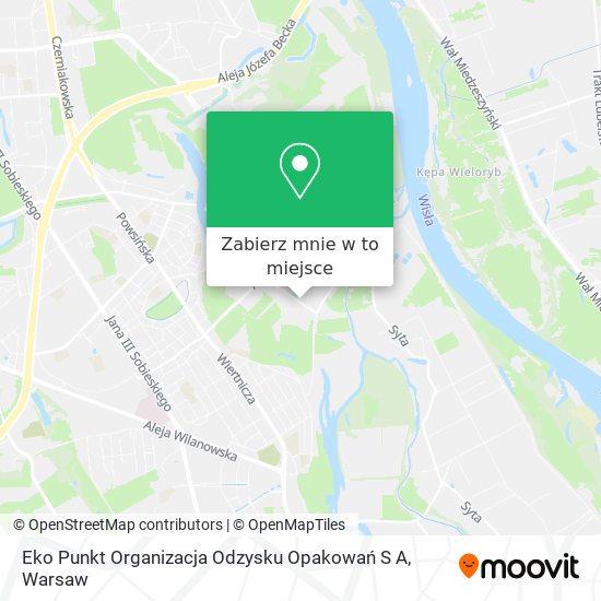 Mapa Eko Punkt Organizacja Odzysku Opakowań S A