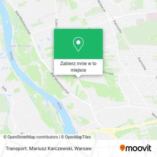 Mapa Transport. Mariusz Karczewski