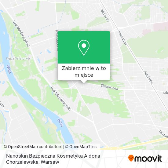 Mapa Nanoskin Bezpieczna Kosmetyka Aldona Chorzelewska