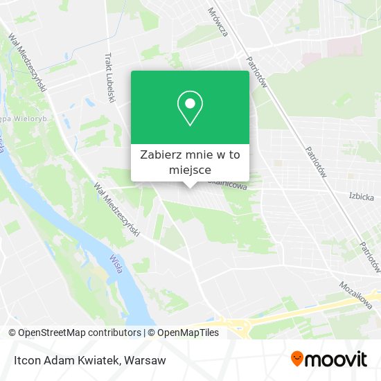 Mapa Itcon Adam Kwiatek