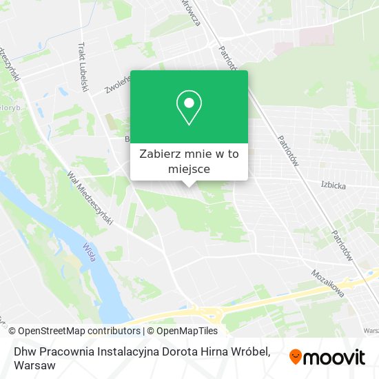 Mapa Dhw Pracownia Instalacyjna Dorota Hirna Wróbel