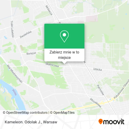 Mapa Kameleon. Odolak J.