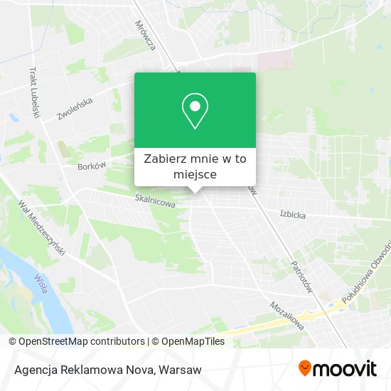 Mapa Agencja Reklamowa Nova