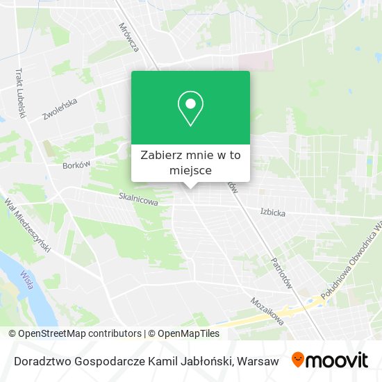 Mapa Doradztwo Gospodarcze Kamil Jabłoński