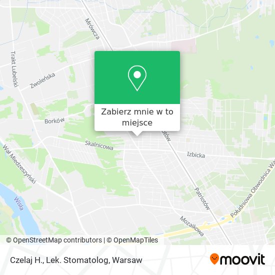 Mapa Czelaj H., Lek. Stomatolog