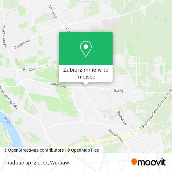 Mapa Radość sp. z o. O.