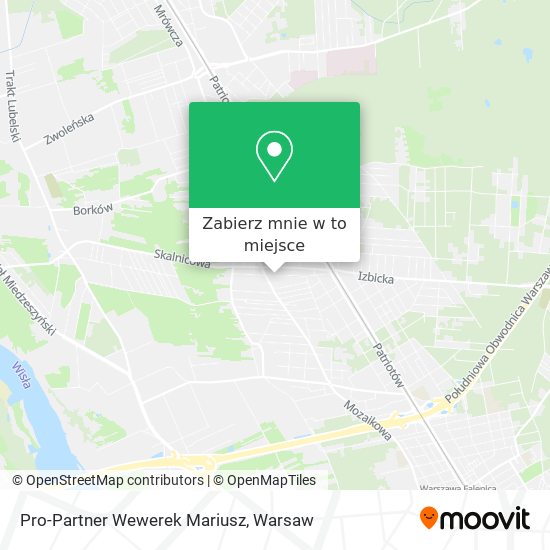 Mapa Pro-Partner Wewerek Mariusz