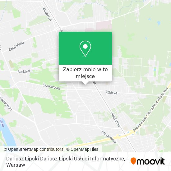 Mapa Dariusz Lipski Dariusz Lipski Usługi Informatyczne