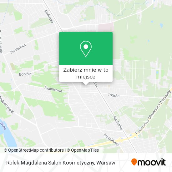 Mapa Rolek Magdalena Salon Kosmetyczny