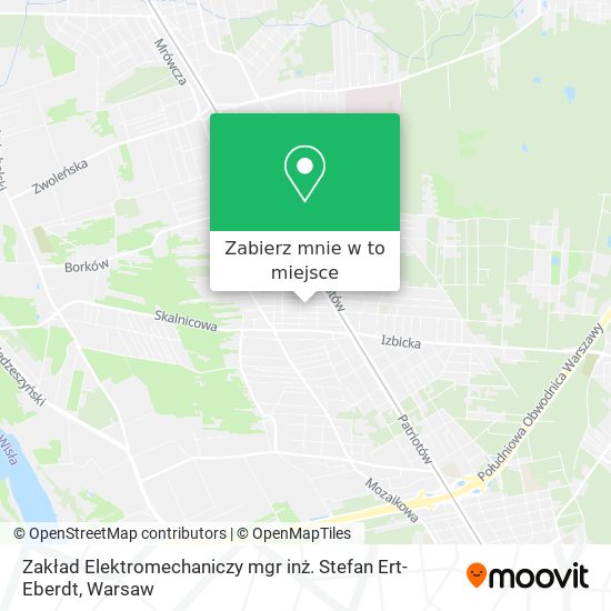 Mapa Zakład Elektromechaniczy mgr inż. Stefan Ert-Eberdt