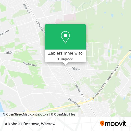 Mapa Alkoholez Dostawa