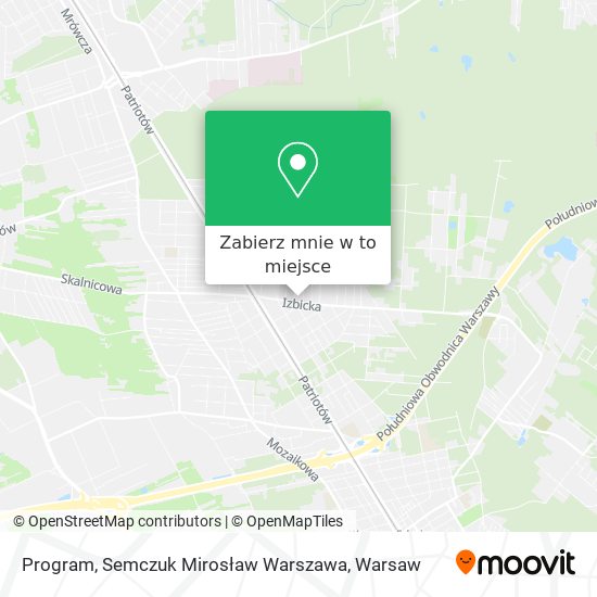 Mapa Program, Semczuk Mirosław Warszawa