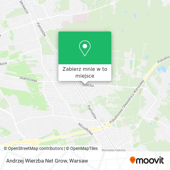 Mapa Andrzej Wierzba Net Grow