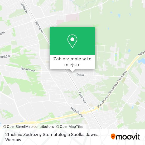 Mapa 2thclinic Zadrozny Stomatologia Spólka Jawna