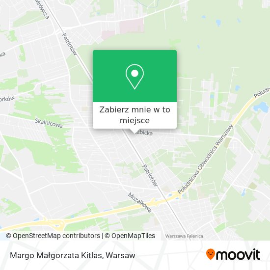 Mapa Margo Małgorzata Kitlas