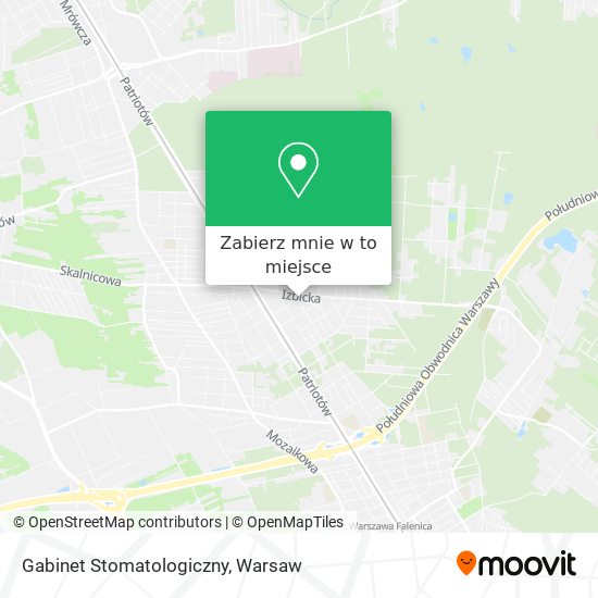 Mapa Gabinet Stomatologiczny