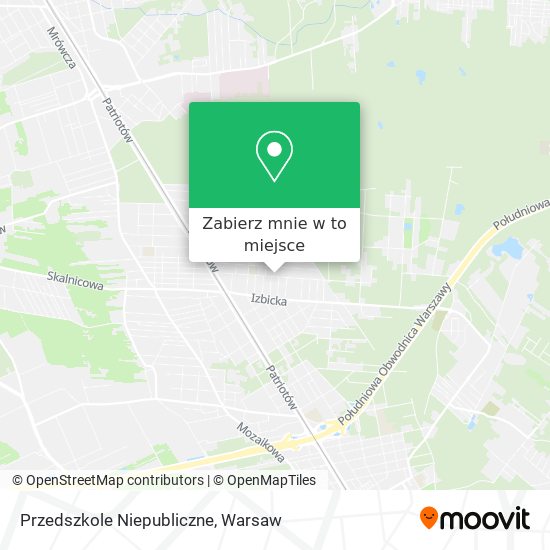 Mapa Przedszkole Niepubliczne