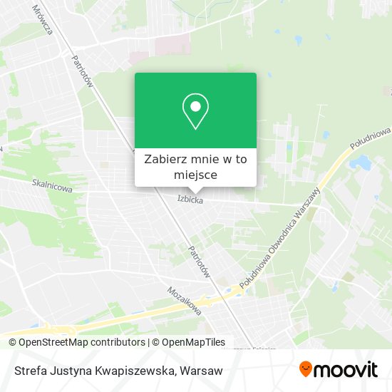 Mapa Strefa Justyna Kwapiszewska