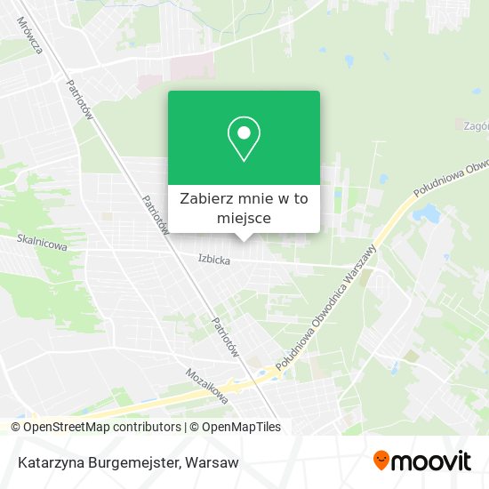 Mapa Katarzyna Burgemejster