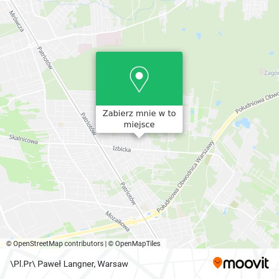 Mapa \Pl.Pr\ Paweł Langner